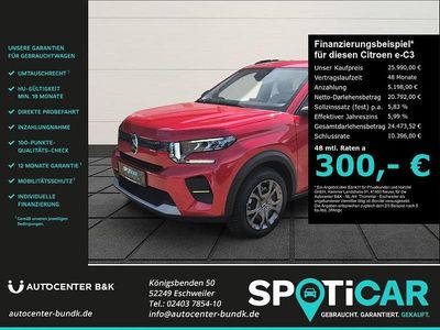 Gebraucht Citroën e-C3 83 kW (113 PS) 2025 Rot Limousine