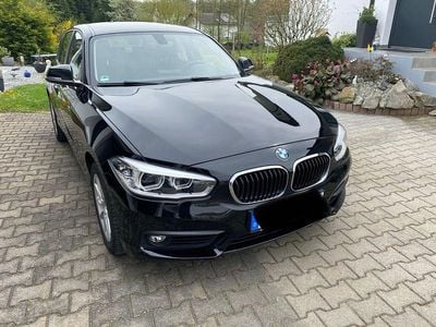 Brugt BMW 118 136 HK (100 kW) 2018 Sort Hatchback