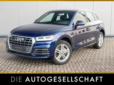 Käytetty Audi Q5 S-Line 252 HP (185 kW) 2017 Sininen Katumaasturi