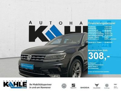 Gebraucht VW Tiguan R-line 179 PS (131 kW) 2017 Deep black perleffekt SUV