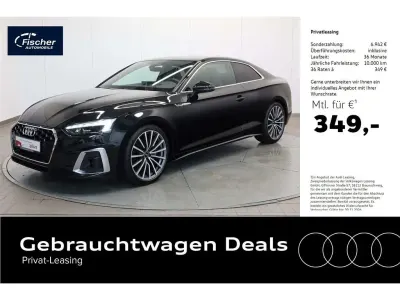 Gebraucht Audi A5 S-Line 204 PS (150 kW) 2022 Schwarz Coupé