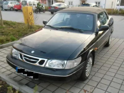 Gebraucht Saab 900 Cabriolet 131 PS (96 kW) 1997 Schwarz Cabrio