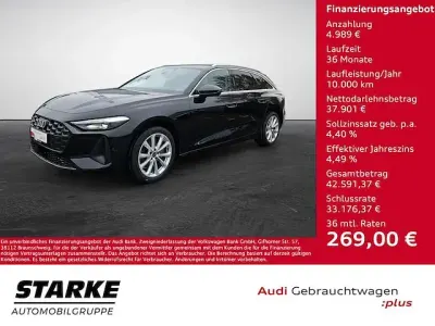 Brugt Audi A5 Business 204 HK (150 kW) 2025 Sort Stationcar
