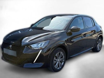 Gebraucht Peugeot e-208 Allure 100 kW (136 PS) 2023 Schwarz metallic Kleinwagen
