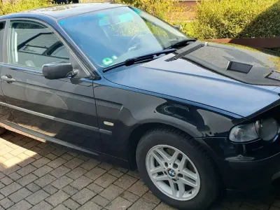 Brugt BMW 316 Sport Line 116 HK (85 kW) 2004 Sort Sedan