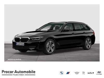 Gebraucht BMW 520 Sport Line 184 PS (135 kW) 2023 Schwarz Kombi