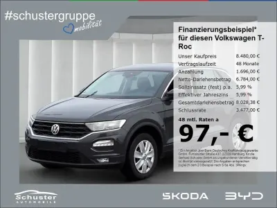 Gebraucht VW T-Roc 116 PS (85 kW) 2019 Grau SUV