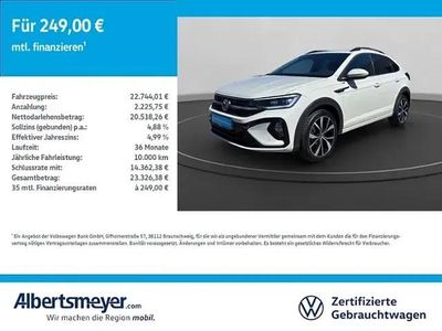 Usata VW Taigo R-line 110 CV (80 kW) 2022 Grigio SUV