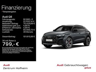 Gebraucht Audi Q8 S-Line 489 PS (359 kW) 2024 Daytonagrau perleffekt SUV