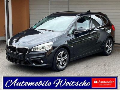 Gebraucht BMW 218 Active Tourer Sport Line 150 PS (110 kW) 2015 Schwarz Van / Kleinbus