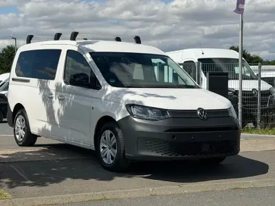 Gebraucht VW Caddy Maxi Basis 102 PS (75 kW) 2022 Weiß Van / Kleinbus