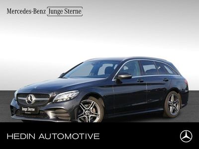 Grau Gebraucht 2020 Mercedes C220 AMG Limousine | 25.890 € (Fairer Preis)