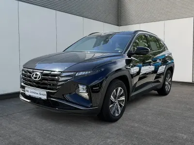 Gebraucht Hyundai Tucson Select 150 PS (110 kW) 2023 Abyss black SUV