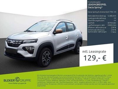 Gebraucht Dacia Spring Extreme 47 kW (65 PS) 2023 Silber Kleinwagen