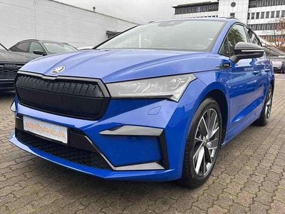 Blau Gebraucht 2022 Skoda Enyaq iV SportLine SUV | 31.950 € (Fairer Preis)