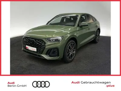 Gebraucht Audi Q5 S-Line 204 PS (150 kW) 2023 Distriktgrün metallic SUV