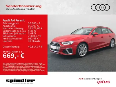 Gebraucht Audi A4 S-Line 204 PS (150 kW) 2024 Progressivrot metallic Limousine