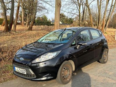 Gebraucht Ford Fiesta Trend 60 PS (44 kW) 2008 Schwarz Kleinwagen