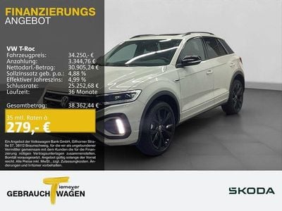 Grau Gebraucht 2025 VW T-Roc IQ Drive SUV | 33.940 € (Superpreis)