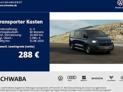 Neu VW T7 110 PS (80 kW) 2026 Blau Van