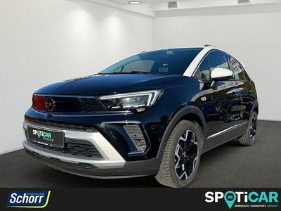 Schwarz Gebraucht 2022 Opel Crossland X Ultimate SUV | 18.650 € (Etwas zu teuer)