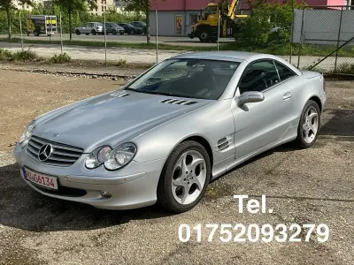 Gebraucht Mercedes SL350 Edition 245 PS (180 kW) 2005 Silber arrow (777u) (metallic) Cabrio