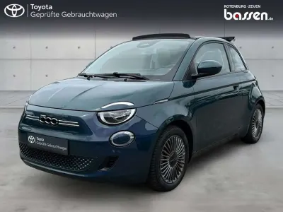 Gebraucht Fiat 500e Icon 86 kW (118 PS) 2022 Ocean green Cabrio