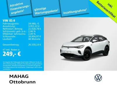 Gebraucht VW ID.4 Pro Performance 150 kW (204 PS) 2022 Weiß SUV