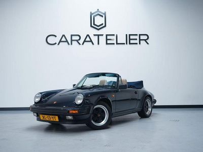Usata Porsche 911 232 CV (170 kW) 1989 Blu Cabrio