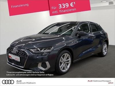Manhattangrau metallic Gebraucht 2023 Audi A3 Sportback e-tron Advanced Plus Kleinwagen | 23.850 € (Guter Preis)