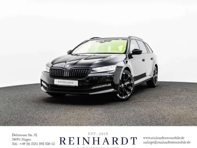 Gebraucht Skoda Superb SportLine 280 PS (205 kW) 2023 Schwarzmagic perleffekt Kombi