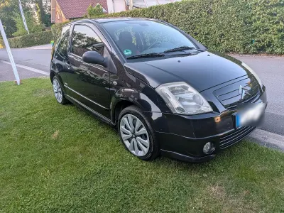 Gebraucht Citroën C2 75 PS (55 kW) 2006 Schwarz Kleinwagen