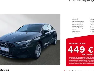 Second-hand Audi A3 Ambiente 116 CP (85 kW) 2023 Gri Berlinǎ