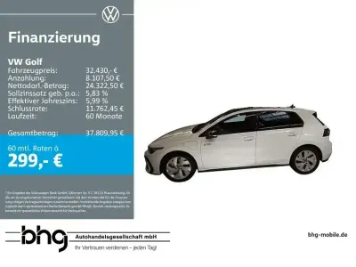 Gebraucht VW Golf VIII GTE 272 PS (200 kW) 2025 Weiß Limousine