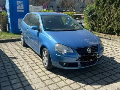 Używany VW Polo United 60 KM (44 kW) 2008 Niebieski Hatchback