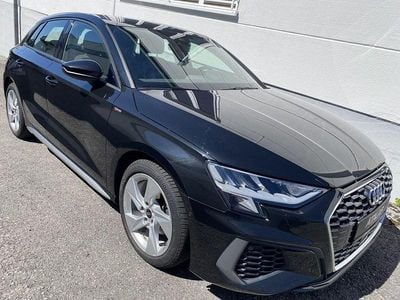 Brugt Audi A3 S-Line 116 HK (85 kW) 2022 Sort Sedan