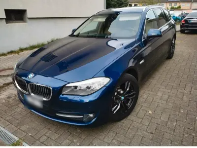 Brugt BMW 525 218 HK (160 kW) 2013 Blå Stationcar