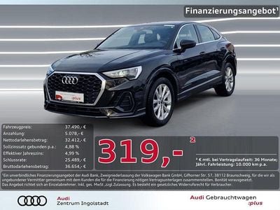 Gebraucht Audi Q3 Sportback Ambiente 150 PS (110 kW) 2024 Schwarz SUV