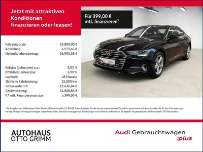 Second-hand Audi A6 Sport 245 CP (180 kW) 2022 Negru Berlinǎ