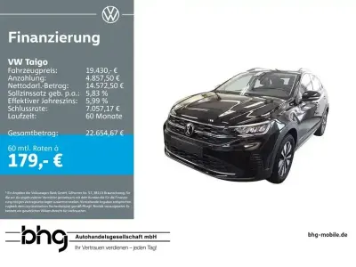 Gebraucht VW Taigo Life 95 PS (69 kW) 2025 Schwarz SUV
