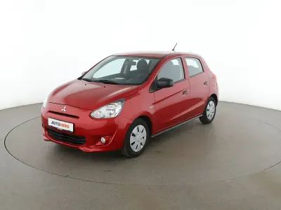 Gebraucht Mitsubishi Space Star Diamant Edition 71 PS (52 kW) 2016 Rot Kleinwagen