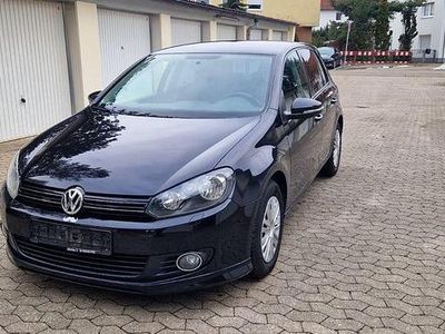 Gebraucht VW Golf VI 102 PS (75 kW) 2009 Schwarz Kleinwagen