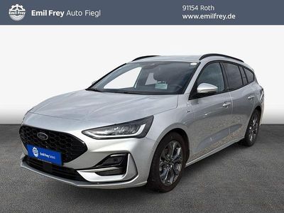 Moondust silber metallic Gebraucht 2023 Ford Focus ST-Line X Kombi | 20.950 € (Fairer Preis)