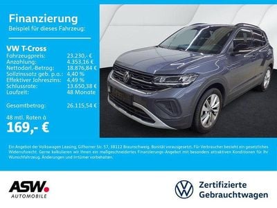 Gebraucht VW T-Cross Goal 116 PS (85 kW) 2025 Rauchgrau metallic SUV