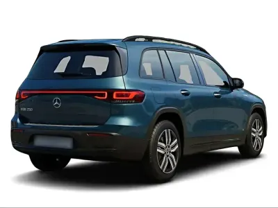 Gebraucht Mercedes EQB250 Progressive 139 kW (190 PS) 2022 Blau SUV