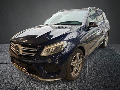 Blau Gebraucht 2016 Mercedes GLE350 AMG line SUV | 25.490 € (Etwas zu teuer)