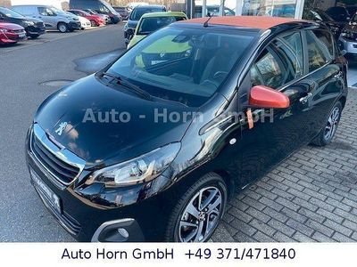 Gebraucht Peugeot 108 Roland Garros 82 PS (60 kW) 2017 Schwarz Kleinwagen
