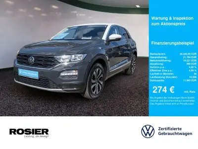 Gebraucht VW T-Roc Style 116 PS (85 kW) 2021 Grau SUV