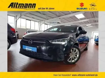 Gebraucht Opel Corsa-e Edition 100 kW (136 PS) 2023 Diamant schwarz/karbon schwarz Kleinwagen
