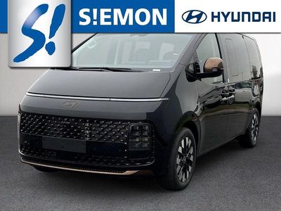 Neu Hyundai Staria Signature 225 PS (165 kW) 2025 Schwarz Van / Kleinbus